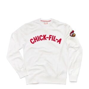 Unisex Chick-fil-A Crewneck with Red Logo